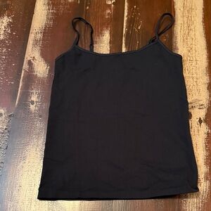 LOFT Black Spaghetti Strap Camisole